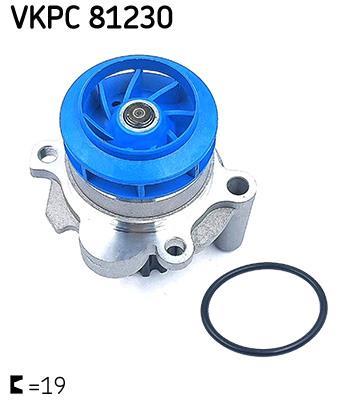 Bomba de água SKF ref. VKPC 81230